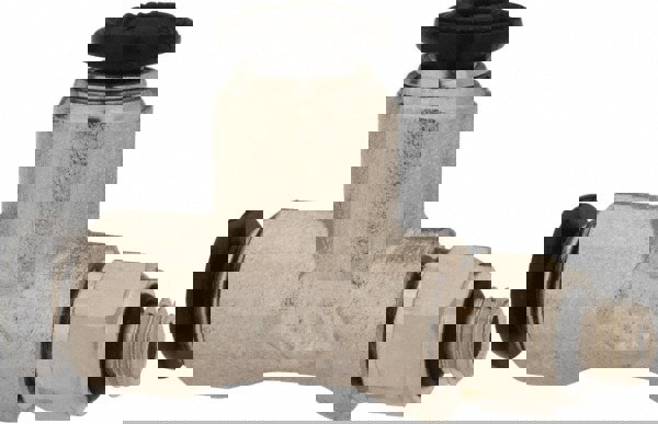 Push-To-Connect Tube to Metric Thread Tube Fitting: Swivel Run Tee, M5 Thread